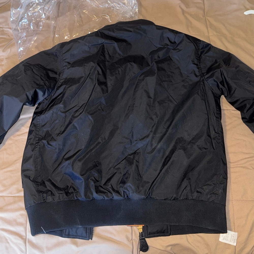Spire Black Bomber Jacket